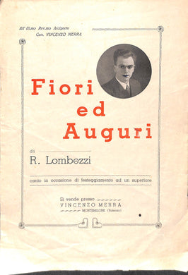 Spartito - Fiori Ed Auguri /  R. Lombezzi