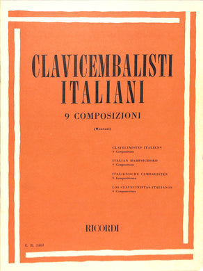 Clavicembalisti Italiani 9 Composizioni (Montani)