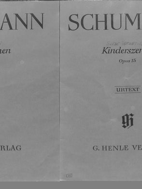 Schumann Kinderszenen Opus 15 G. Henle Verlag
