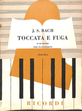 J. S. Bach  E Fuga In Re Minore Per Pianoforte RICORDI