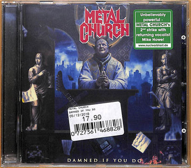 Cd -  Metal Church  Damned If You Do