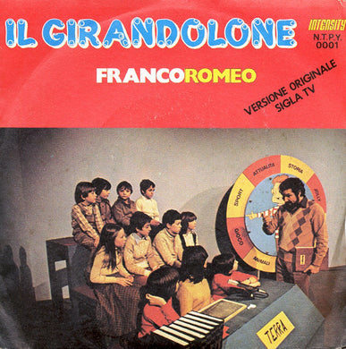 Franco Romeo Il Girandolone Vinile 45 Giri Theme Ballad Intensity Stampa Italiana