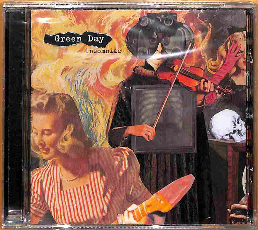 Green Day Insomniac CD Alternative Rock Pop Rock Punk Reprise Records 1995