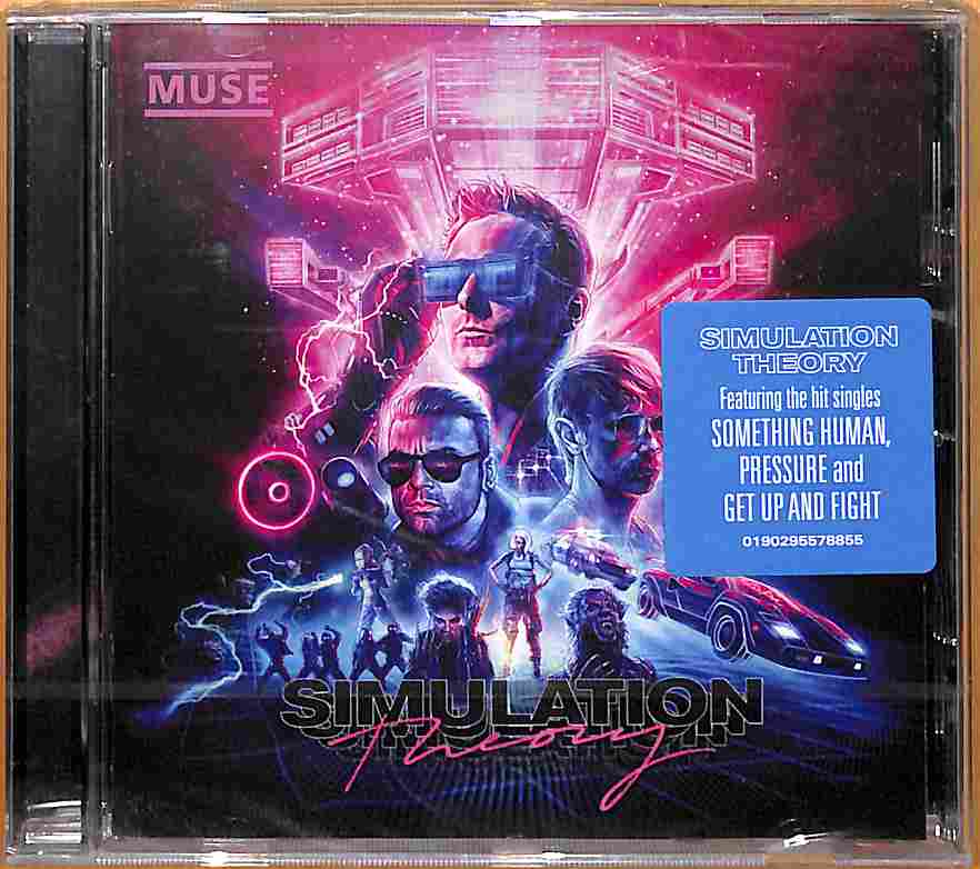 Muse Simulation Theory CD Alternative Rock Warner Bros. Records