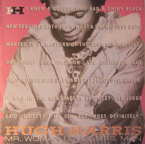 Hugh Harris Mr Woman Loves Mrs Man Vinile 45 Giri Funk Capitol Records Stampa Italiana