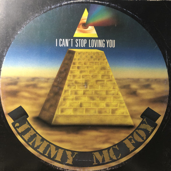 Jimmy McFoy I Can't Stop Loving You Vinile 45 Giri Italo-Disco House EMI 1988 Stampa Italiana