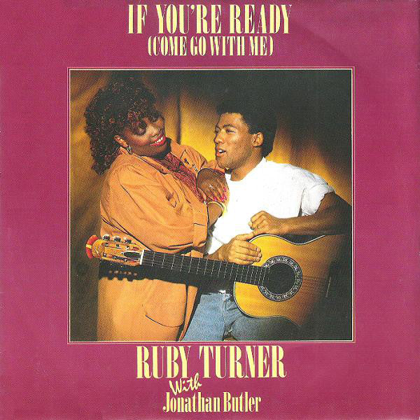Ruby Turner With Jonathan Butler If You're Ready (Come Go Vinile 45 Giri Soul Disco Jive 1986 Stampa Italiana
