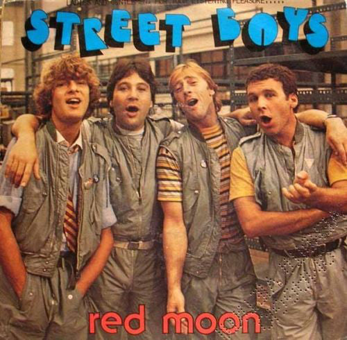 Street Boys Red Moon Vinile 45 Giri WEA 1981 Stampa Italiana