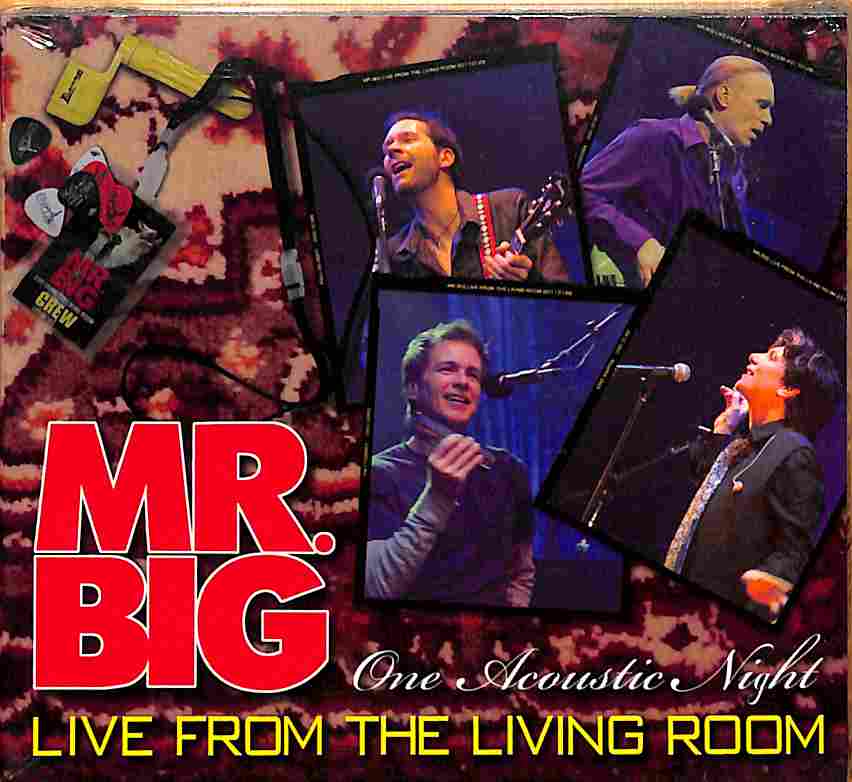Mr. Big Live From The Living Room (One Acoustic Night) CD Frontiers Records 2012 Stampa Italiana