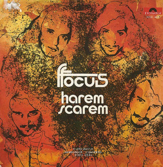 Focus Harem Scarem Vinile 45 Giri Prog Rock Polydor 1974 Stampa Italiana