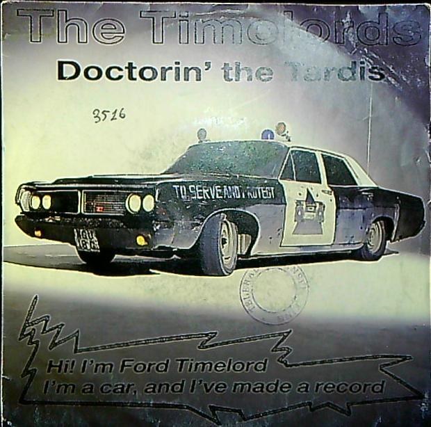 The Timelords Doctorin' The Tardis Vinile 45 Giri Techno KLF Communications 1988