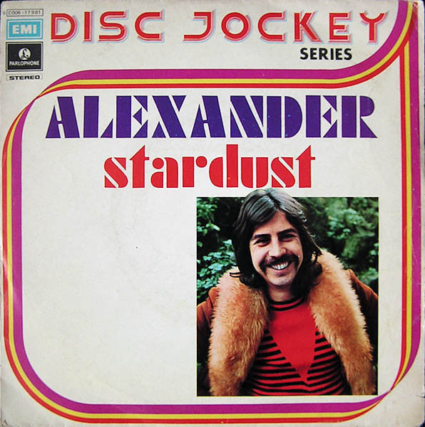 Alexander Stardust Vinile 45 Giri Psychedelic Rock Pop Rock Parlophone 1974 Stampa Italiana