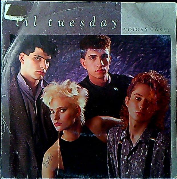 'Til Tuesday Voices Carry Vinile 45 Giri Synth-pop Epic 1985
