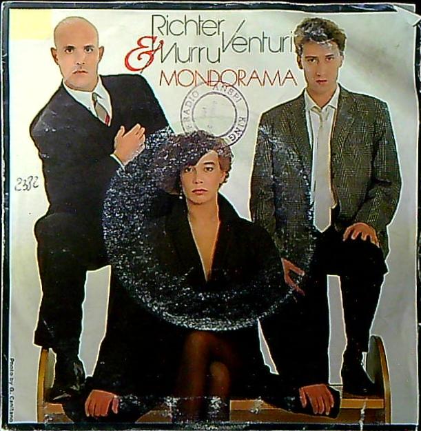 Richter Venturi & Murru Mondorama Vinile 45 Giri Downtempo Synth-pop RCA 1984 Stampa Italiana