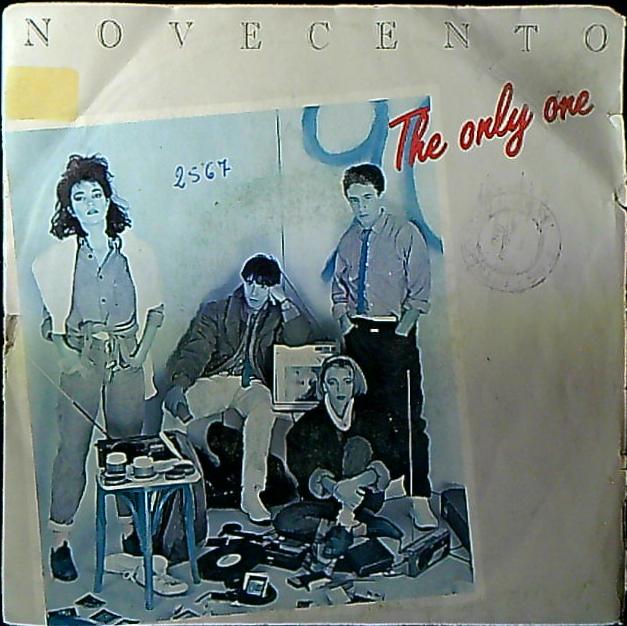 Novecento The Only One Vinile 45 Giri Italo-Disco WEA 1984 Stampa Italiana