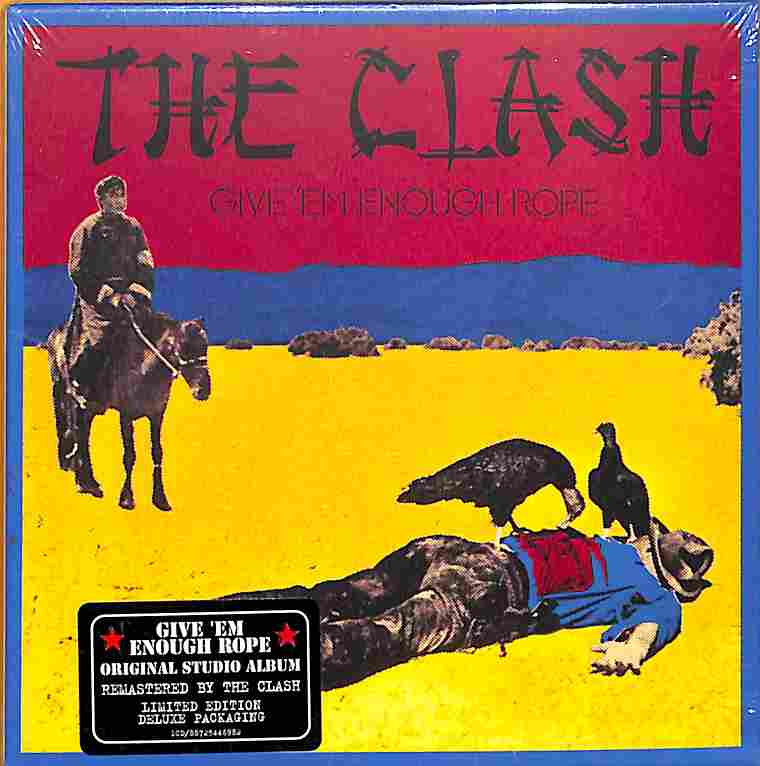 Cd  - The Clash  Give 'Em Enough Rope