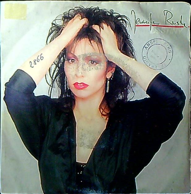 Jennifer Rush Destiny Vinile 45 Giri Hi NRG Pop Rock Synth-pop CBS 1985