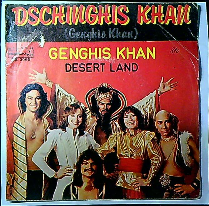Dschinghis Khan Genghis Khan / Desert Land Vinile 45 Giri Disco Durium 1979 Stampa Italiana