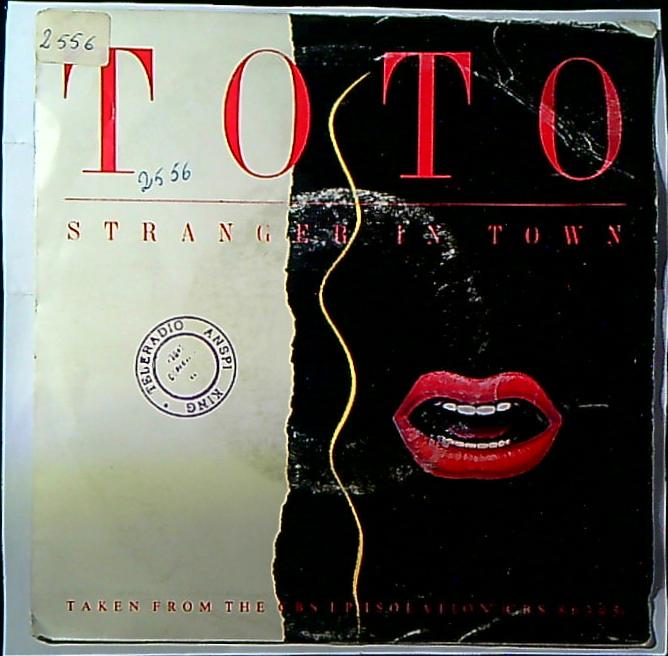 Toto Stranger In Town Vinile 45 Giri Pop Rock CBS 1984