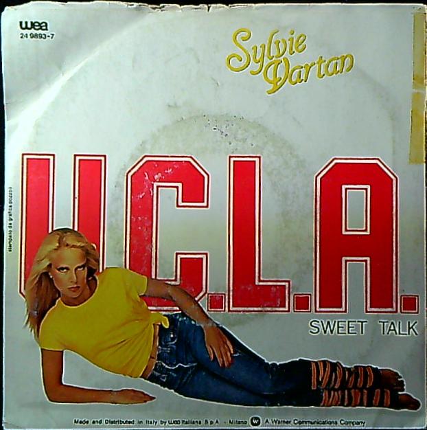 Sylvie Vartan U.C.L.A. Vinile 45 Giri Chanson WEA 1983 Stampa Italiana