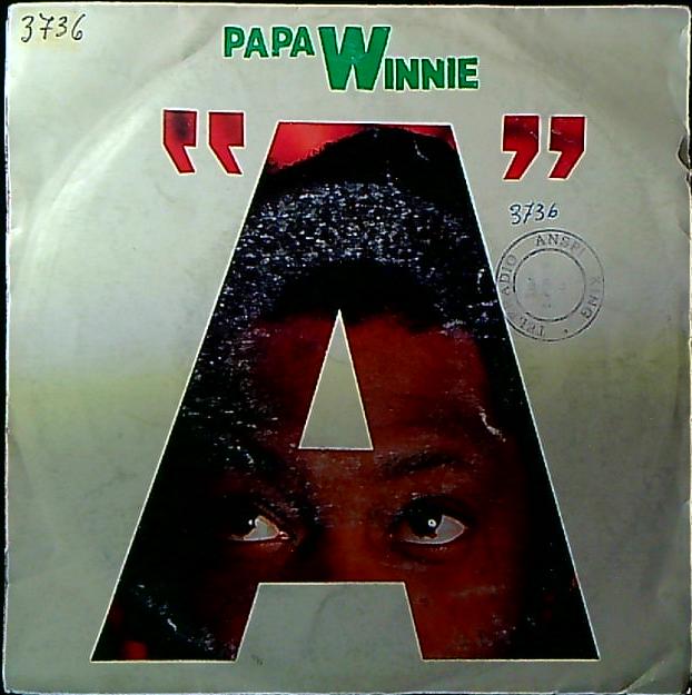 Papa Winnie 'A' Vinile 45 Giri Reggae-Pop Epic 1990 Stampa Italiana