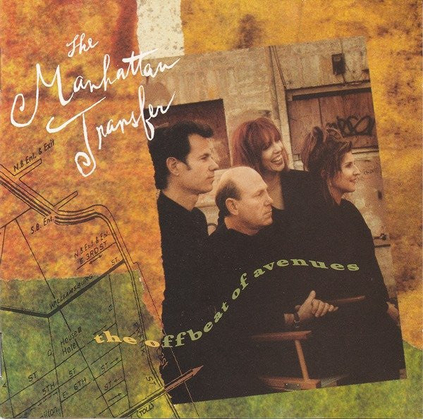 The Manhattan Transfer The Offbeat Of Avenues CD Smooth Jazz Swing Columbia 1991