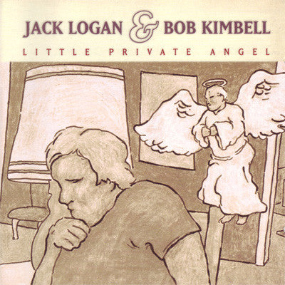 Jack Logan & Bob Kimbell Little Private Angel CD Acoustic Indie Rock Trocadero Records 1998