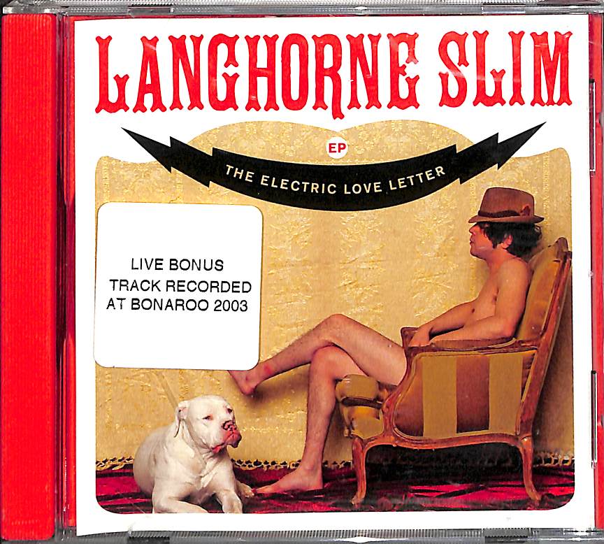 Langhorne Slim The Electric Love Letter CD Acoustic Lo-Fi Narnack Records 2004