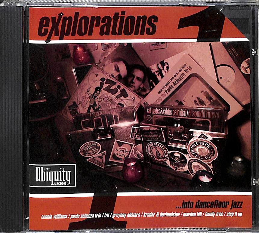 Various Explorations Into Dancefloor Jazz 1 CD Acid Jazz Jazzdance Ubiquity 1994