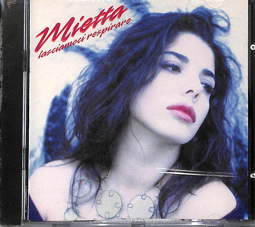 Mietta Lasciamoci Respirare CD Vocal Europop Ballad Fonit Cetra 1992 Stampa Italiana
