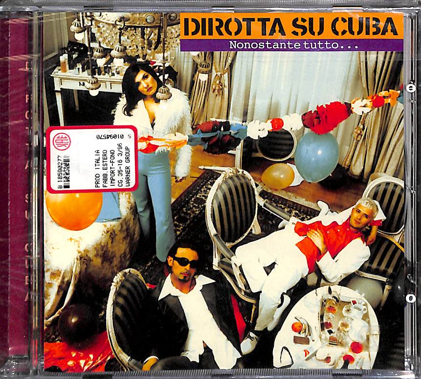 Dirotta Su Cuba Nonostante Tutto... CD Jazz-Funk Soul Acid Jazz CGD East West 1996 Stampa Italiana