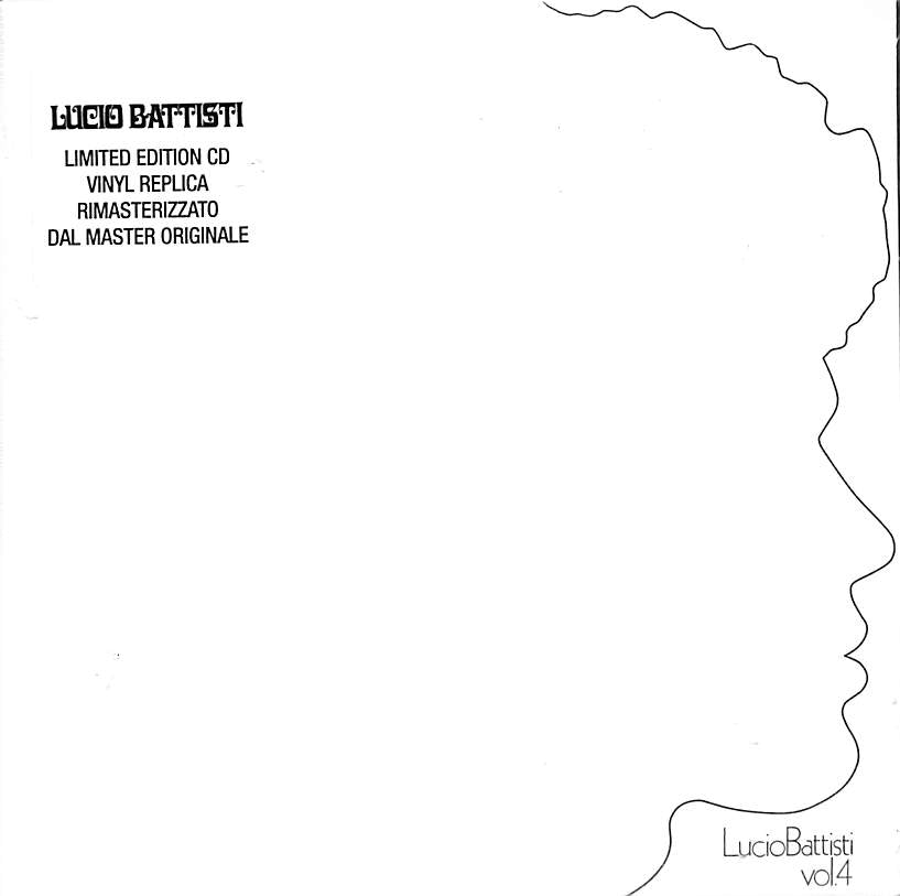 CD - Lucio Battisti  Vol. 4 Limited Edition