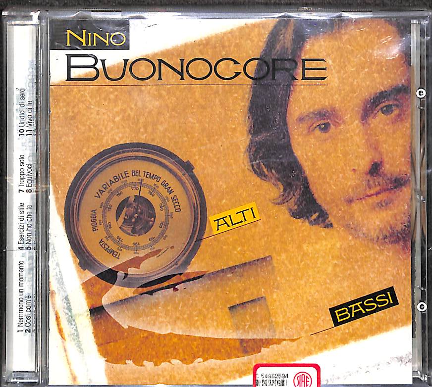 Nino Buonocore Alti E Bassi CD 1 Nemmeno Un Momento Easy Records Italiana 1998 Stampa Italiana