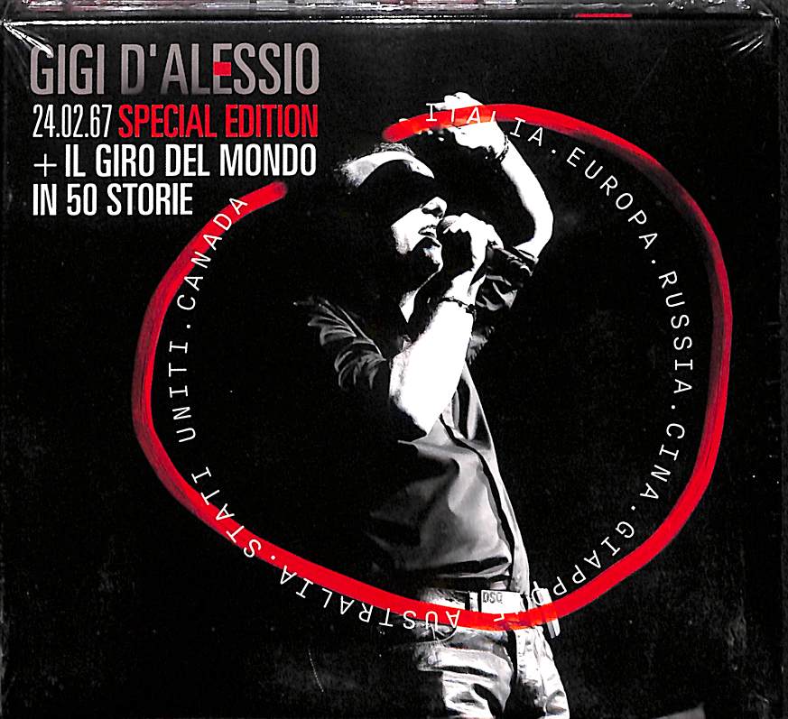 Gigi D'Alessio 24.02.1967 Special Edition + Il Giro Del Mondo In 2017 (DVD Blu-ray)