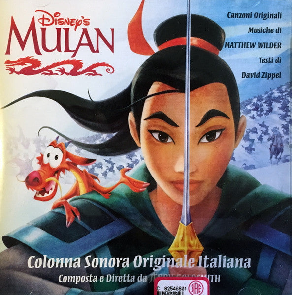 Mulan (Colonna Sonora Originale Italiana) CD Soundtrack Modern Classical Vocal Walt Disney Records 1998