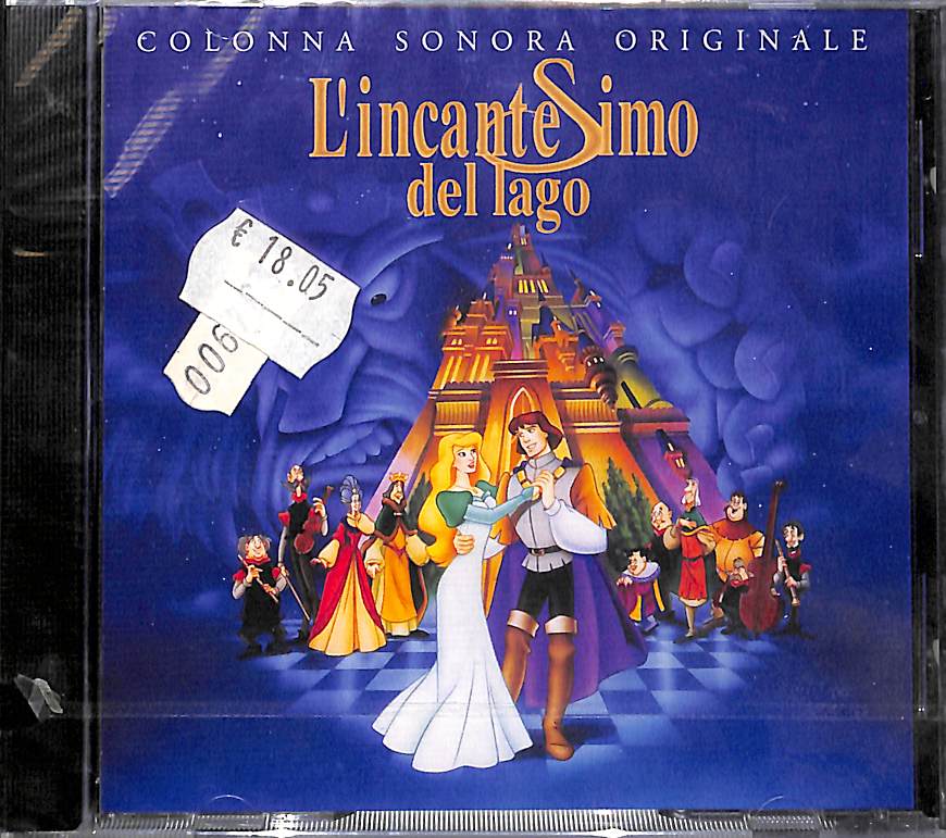 Lex De Azevedo And David Zippel L'incantesimo Del Lago Ost CD Soundtrack Score Sony Wonder 1994 Stampa Italiana