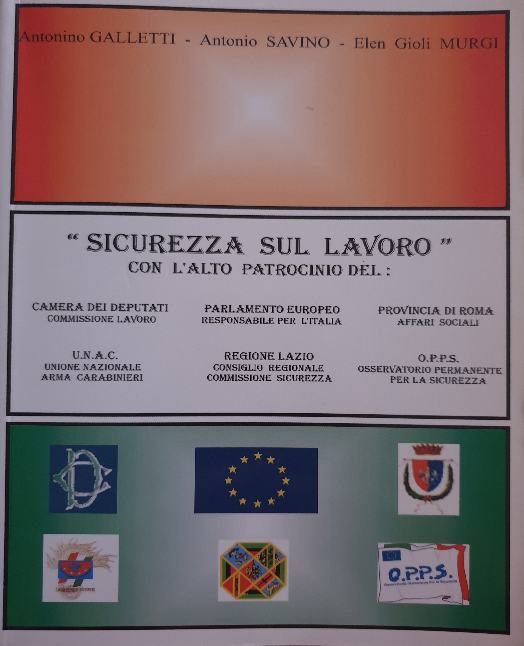 Sicurezza sul lavoro / Antonino Galletti, Antonio Savino, Elen Gioli  2003