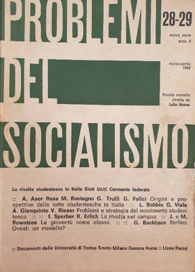 Problemi del socialismo. Mensile n° 28-29. / B. Lelio (Rivista)