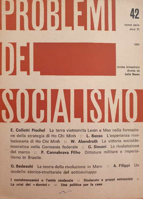 Problemi del socialismo. Mensile n° 42. / B. Lelio