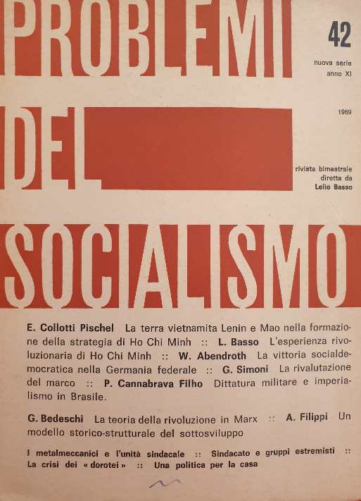 Problemi del socialismo. Mensile n° 42. / B. Lelio