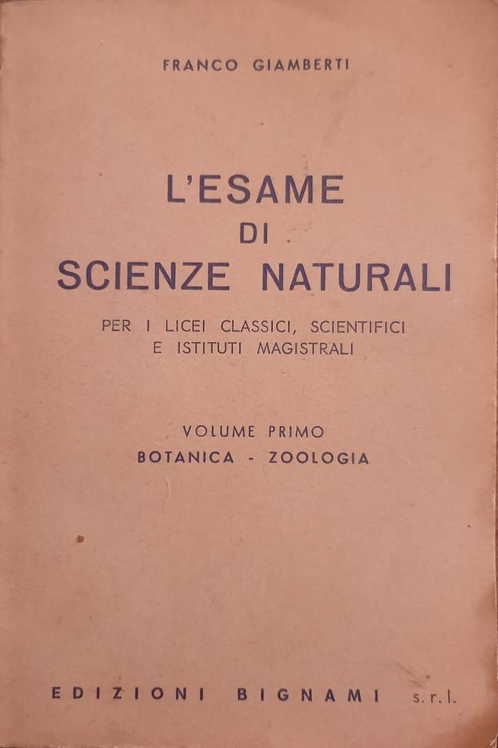 L'esame Di Scienze Naturali / Franco Giamberti