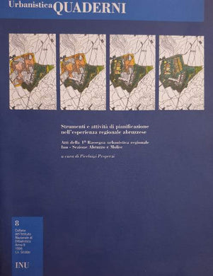 4 Voll: Peep cUrbanistica QUADERNI n.8, Anno II, 1996 / Pierluigi Properzientro storico - Bologna./ Assessorato all'edilizia pubblica