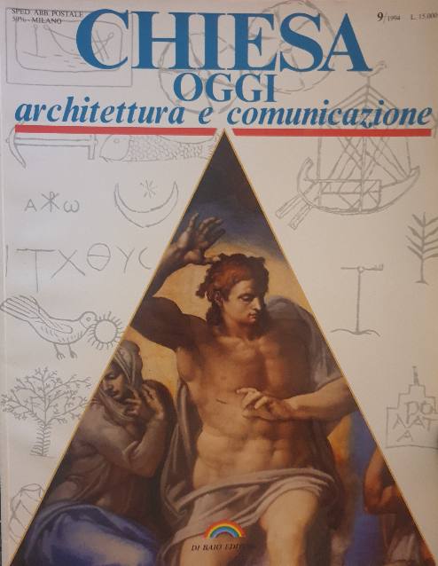 Chiesa oggi architettura e comunicazione n° 9/1994, anno III