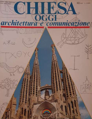 Chiesa oggi architettura e comunicazione n° 12/1995, anno IV