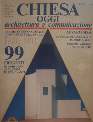 Chiesa oggi architettura e comunicazione n° 43/2000, anno IX