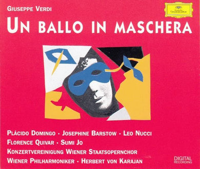 Cd - Herbert von Karajan / Wiener Philharmoniker Verdi - Un Ballo In Maschera