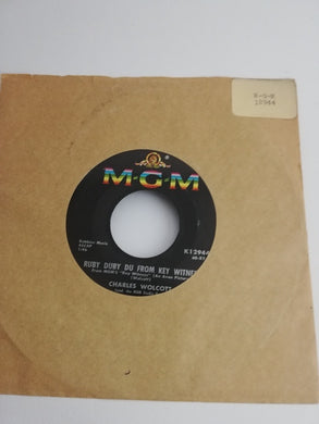 45 giri - Charles Wolcott-Ruby Duby Du From Key Witness