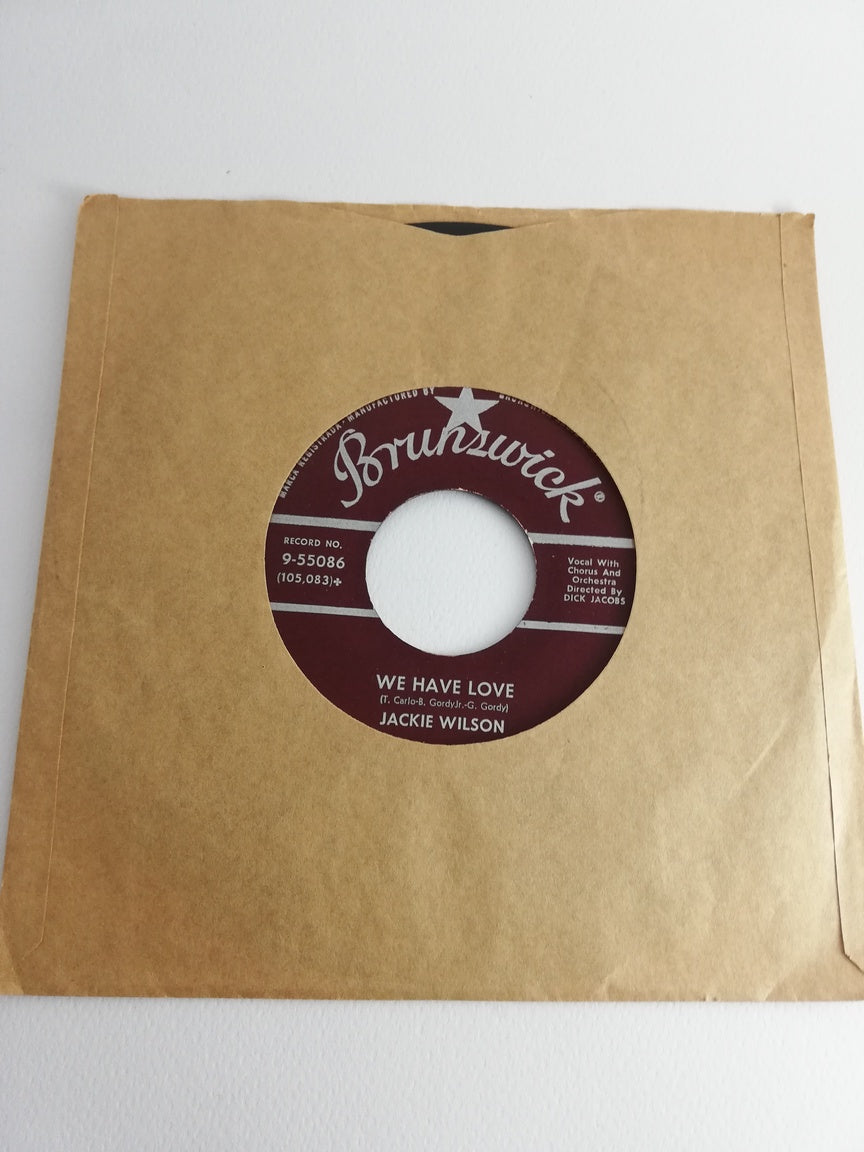 45 giri -  Jackie Wilson  We Have Love