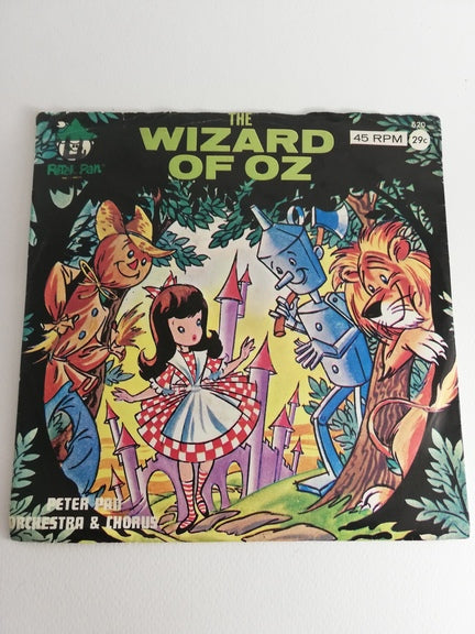 45 giri -   Peter Pan Players And Orchestra  The Wizard Of Oz