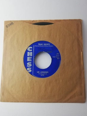 45 giri -   Lee Andrews And The Hearts  Tear Drops / The Girl Around The Corner